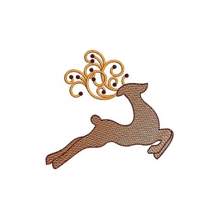 Baby Deer Embroidery Design 24601
