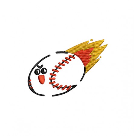 Baseball Embroidery Design