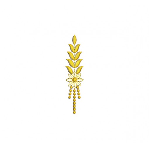 Bath Towel Embroidery Design