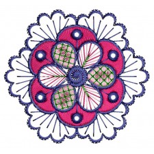 Beautiful Handbag Embroidery Design 25718