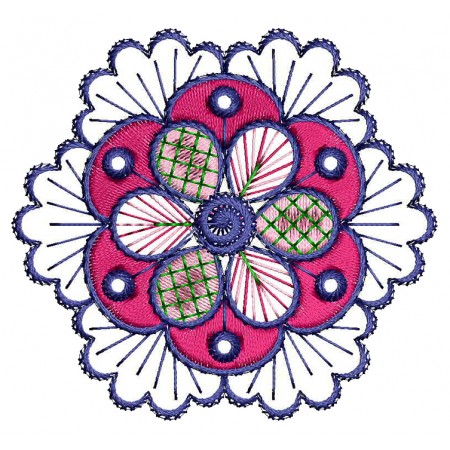 Beautiful Handbag Embroidery Design 25718