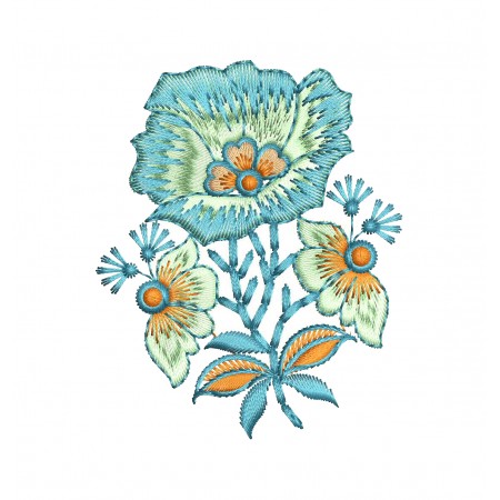Beginner Floral Embroidery Pattern