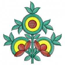 Blossom Embroidery For Jumper