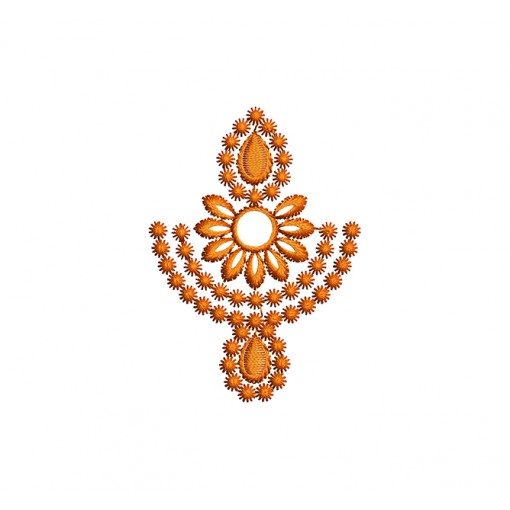 Bouffant Skirts Embroidery Design