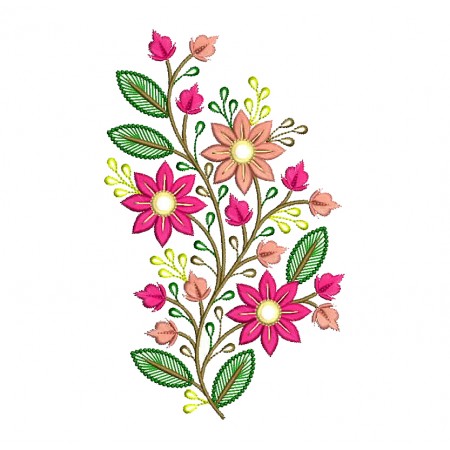 Brazilian Flower Embroidery