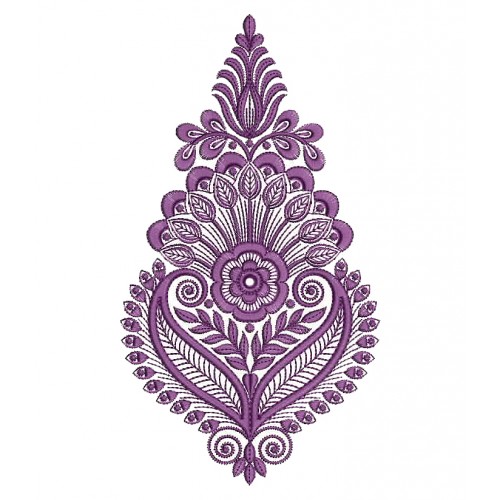 Bridal Lehenga Embroidery Patch