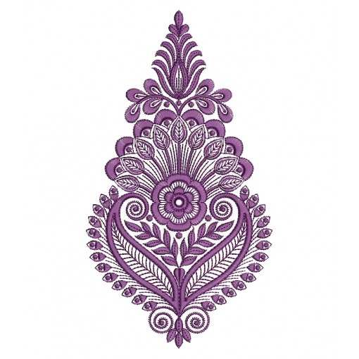 Bridal Lehenga Embroidery Patch