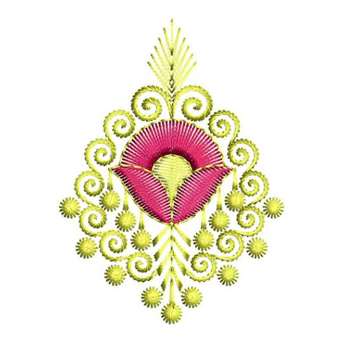Butta Embroidery Design For Kurti