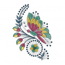 Butterfly Design For Embroidery