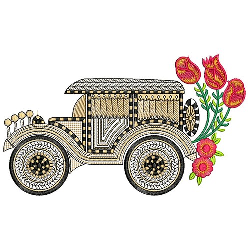 Car Embroidery For Kids Clothes