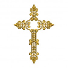 Catholic Cross Embroidery
