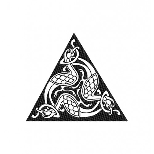 Celtic Dragon Embroidery Design