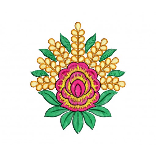 Children's Clothing Applique Embroidery Design