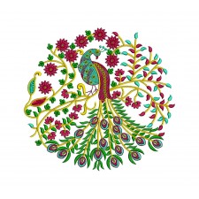 Chinese Embroidery Peacock
