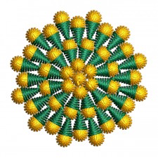Circle Embroidery Pattern
