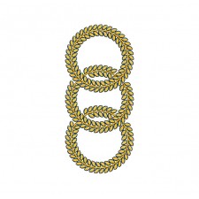 Circle Knot Embroidery Design