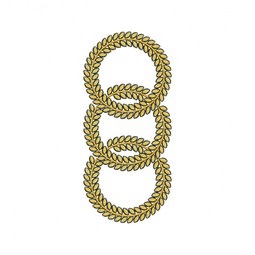 Circle Knot Embroidery Design