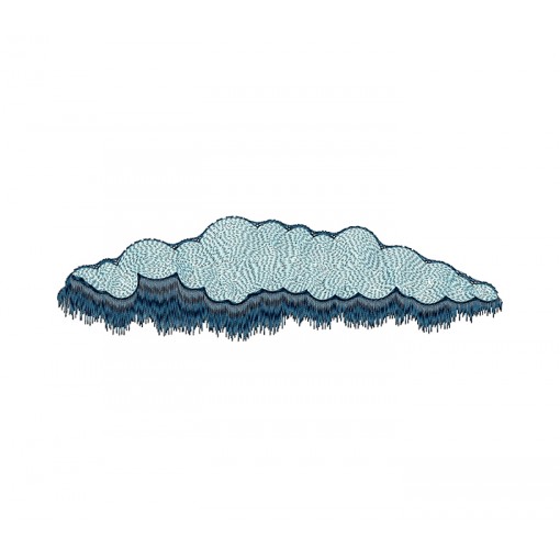 Cloud Embroidery Design