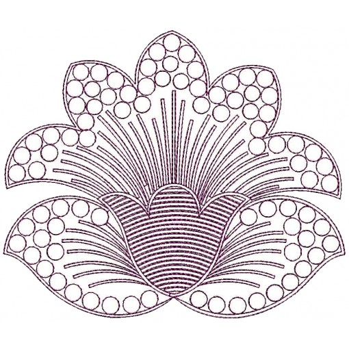 Free Cording Embroidery Design 26103