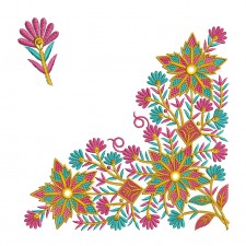 Corner Embroidery For Hijabs Corner Embroidery For Hijabs