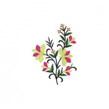 Cotton Jersey Embroidery Patch