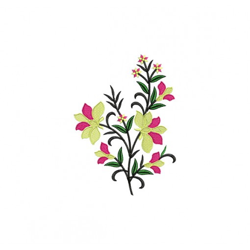 Cotton Jersey Embroidery Patch