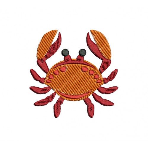 Lobster Embroidery Design