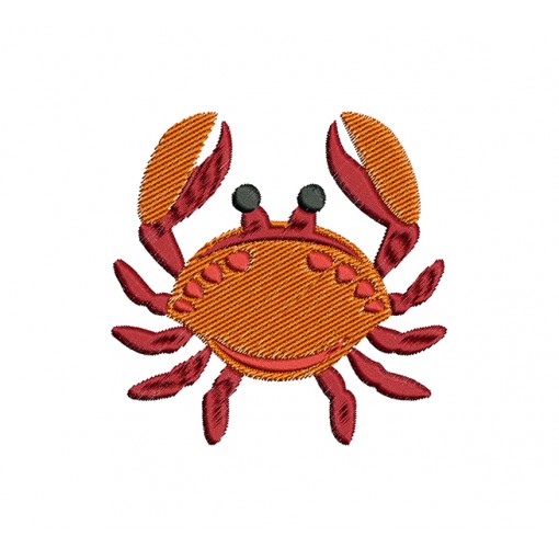 Lobster Embroidery Design