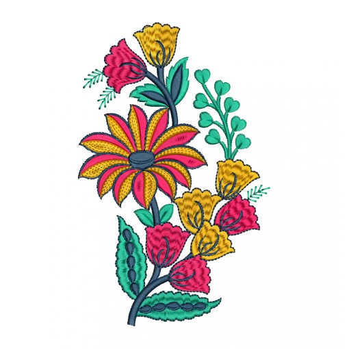 Creative Flower Embroidery For Home Decor