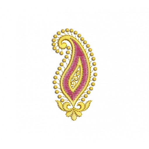 Creative Paisley Embroidery