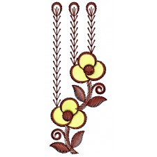 Crochet Applique Machine Applique Design 25854