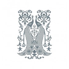 Cross Stich Embroidery Design For Curtain