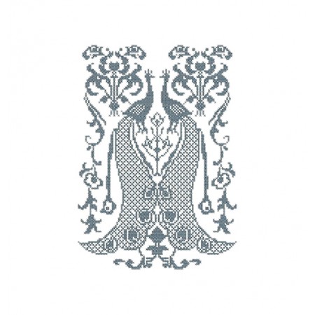 Cross Stich Embroidery Design For Curtain