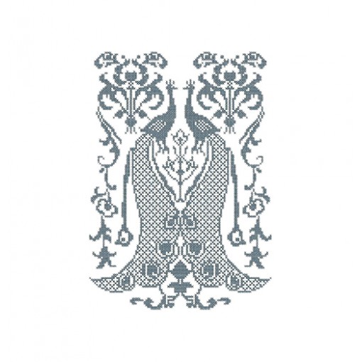 Cross Stich Embroidery Design For Curtain
