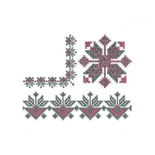Cross Stitch Combo For Table Cloth Cross Stitch Combo For Table Cloth
