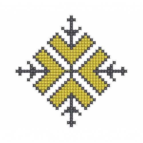Cross Stitch Embroidery For Mask