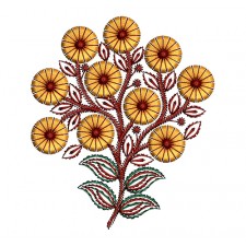 Decorative Islamic Pattern Embroidery