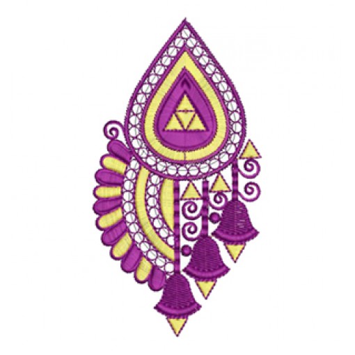 Decorative Patch Embroidery Design