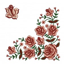 Delicate Corner Embroidery For Wedding Dresses Delicate Corner Embroidery For Wedding Dresses