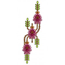 Designer Applique In Embroidery Design 25964