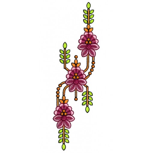 Designer Applique In Embroidery Design 25964