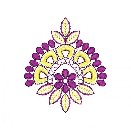 Duffle Clutch Embroidery Design