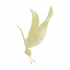 Elegant Crane Applique Embroidery Design (Single Thread) Elegant Crane Applique Embroidery Design (Single Thread)
