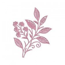 Enchanting Folk Style Flower Embroidery Design Enchanting Folk Style Flower Embroidery Design