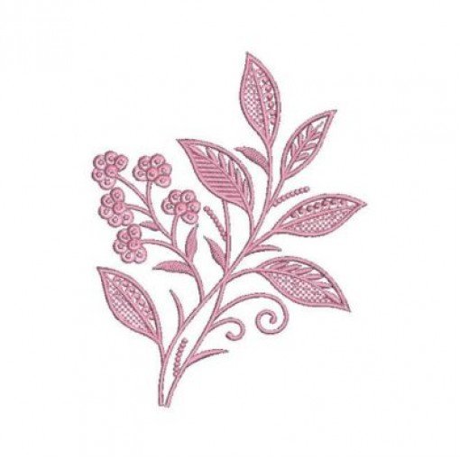 Enchanting Folk Style Flower Embroidery Design Enchanting Folk Style Flower Embroidery Design