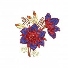 Exquisite Ouargla Applique Embroidery Design (4 Colors, 12cm x 11.6cm) Exquisite Ouargla Applique Embroidery Design (4 Colors, 12cm x 11.6cm)