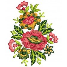 Elegant Vasanthika Embroidery Design