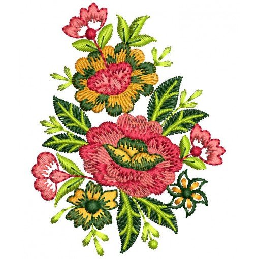 Elegant Vasanthika Embroidery Design
