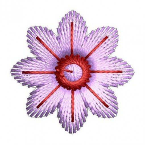 EmbDesignTube - Delicate Small Flower Butti Embroidery Design EmbDesignTube - Delicate Small Flower Butti Embroidery Design