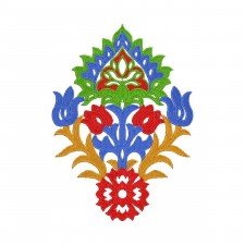 Striking Tanzania Applique Embroidery Design (4 Colors, 21cm x 15cm) Striking Tanzania Applique Embroidery Design (4 Colors, 21cm x 15cm)